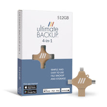 Load image into Gallery viewer, Ultimate Backup 4-in-1 512GB