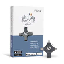 Load image into Gallery viewer, Ultimate Backup 4-in-1 512GB
