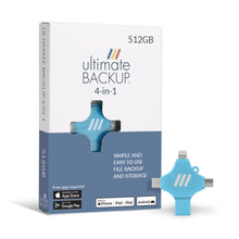 Load image into Gallery viewer, Ultimate Backup 4-in-1 512GB
