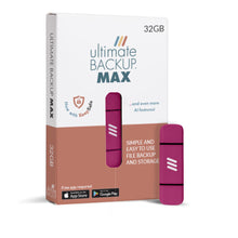 Load image into Gallery viewer, Ultimate Backup MAX 32GB - Includes KeepSafe / "2nd Backup" option ....and more AI features!
