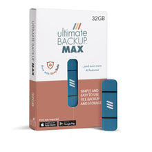 Load image into Gallery viewer, Ultimate Backup MAX 32GB - Includes KeepSafe / "2nd Backup" option ....and more AI features!
