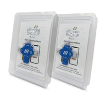 Load image into Gallery viewer, Ultimate Backup 4-in-1 16GB Blue 2-Pack
