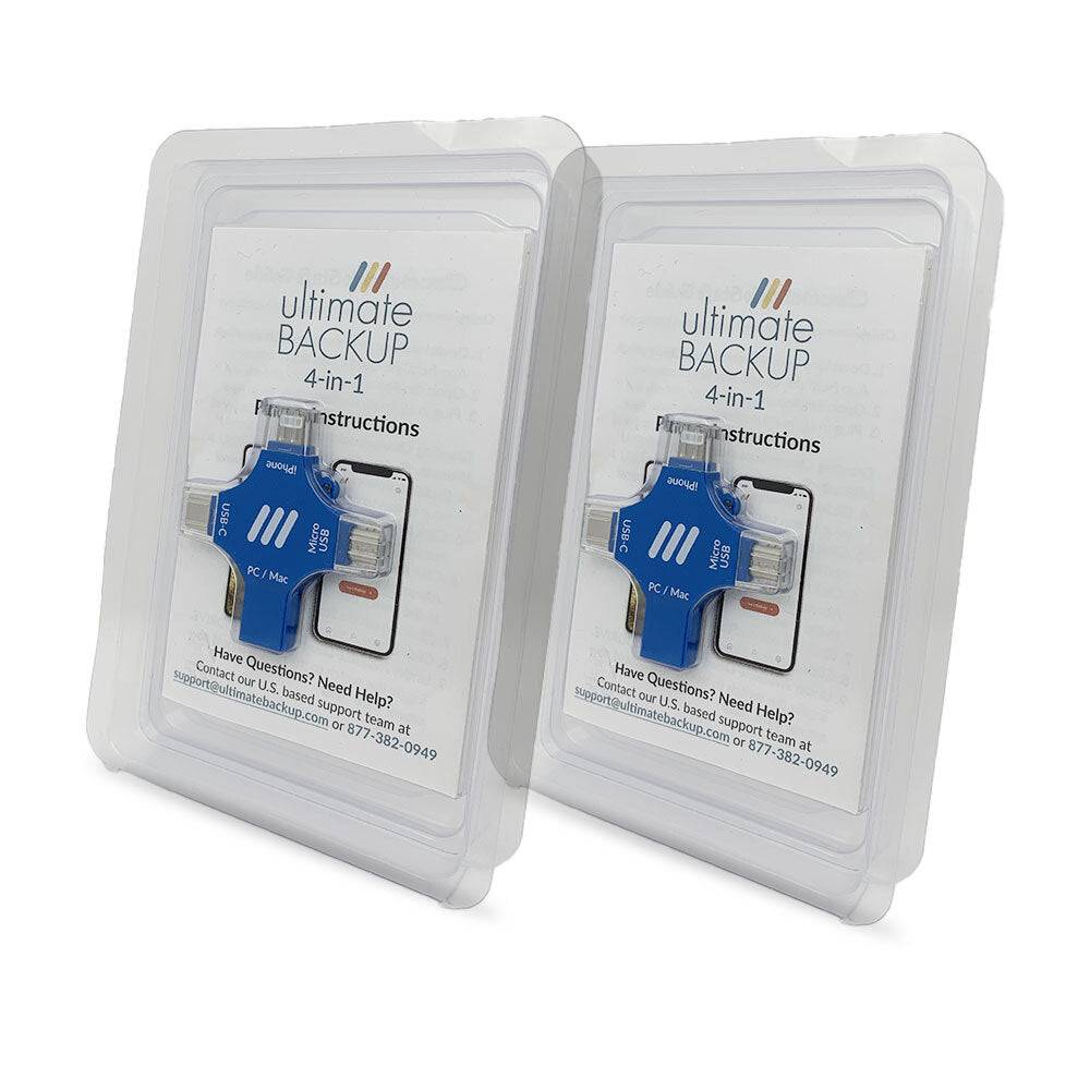 Ultimate Backup 4-in-1 16GB Blue 2-Pack