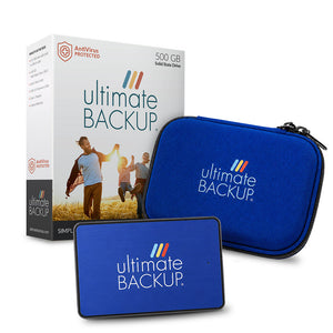 Ultimate Backup SSD 500GB + Case