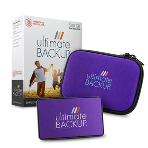 Ultimate Backup SSD 500GB + Case